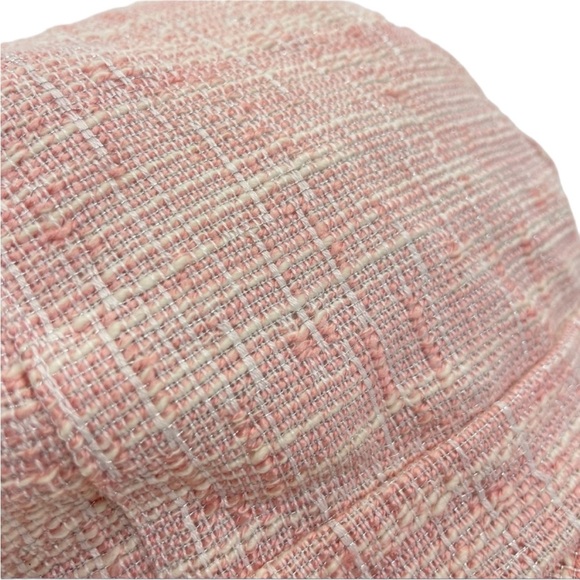 Marcus Adler Newsboy Style Hat Pink & White OSFM - Picture 8 of 16